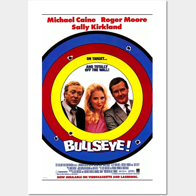 Bullseye! - 1990 cult action comedy movie poster Wall Art by caseofstyle